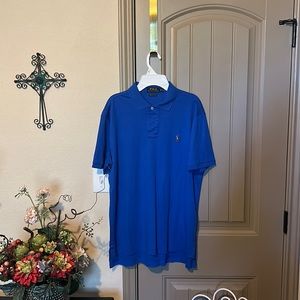 Men’s Blue Polo Ralph Lauren Medium Polo Style Shirt